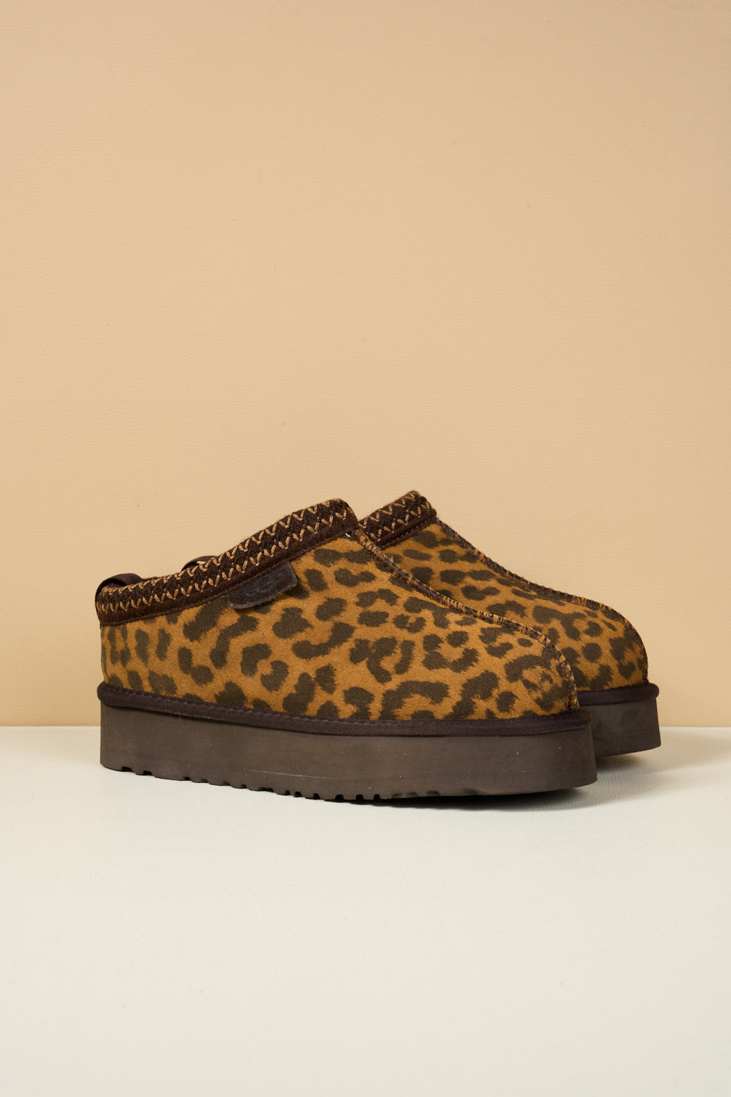 UGG Tassie X Tasman Platform Slipper Boot - Cheetah