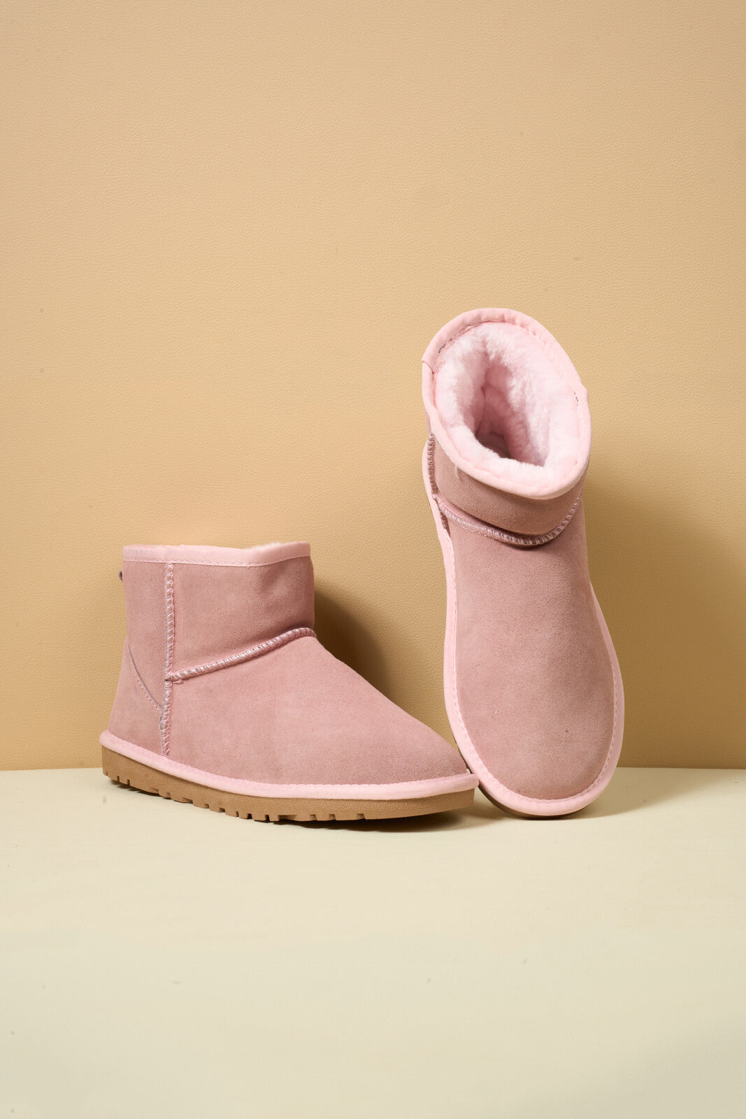 UGG Faux Fur-Lined Classic Short UGG Boots - Pink