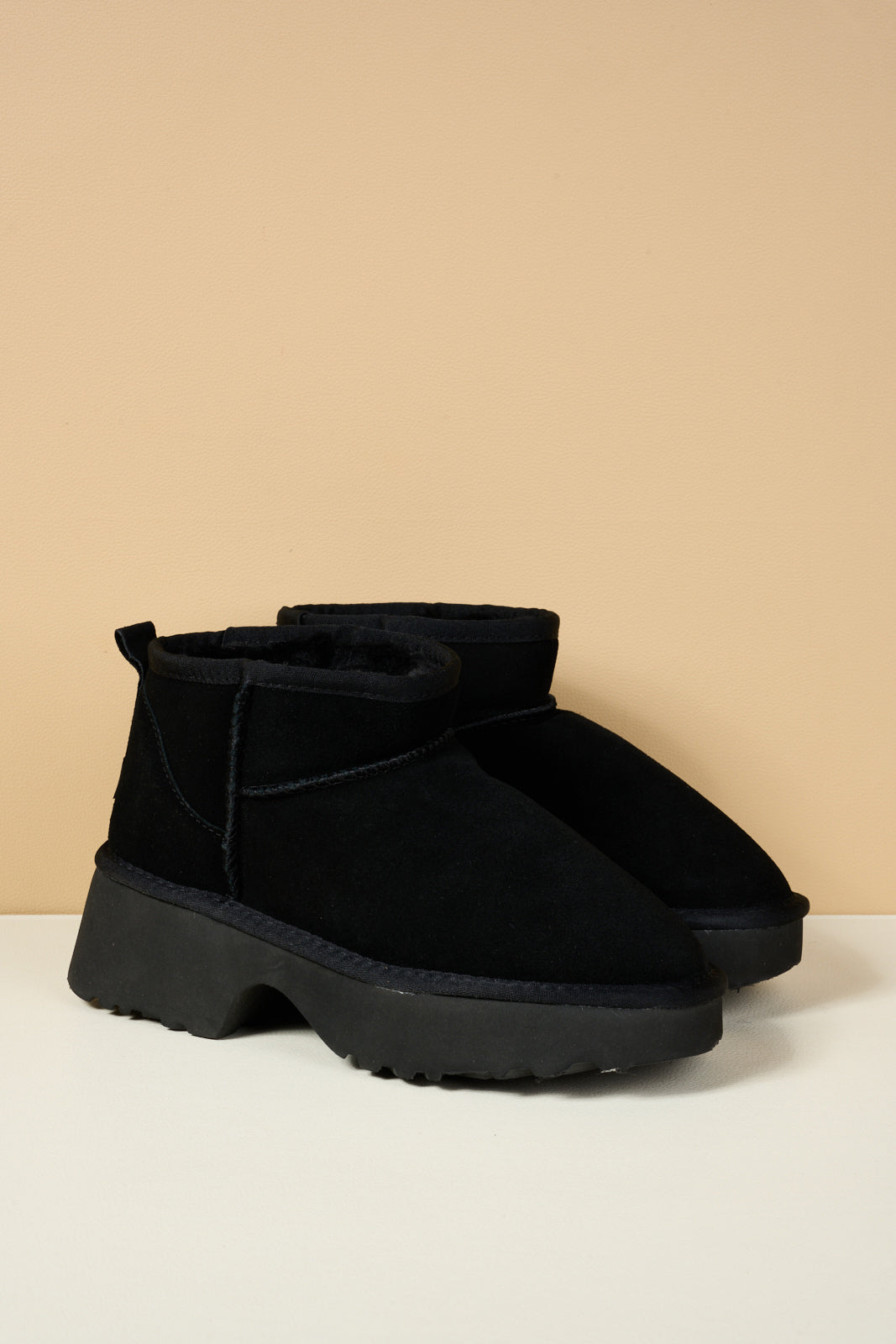UGG Ultimate Platform Ankle Boots - Black