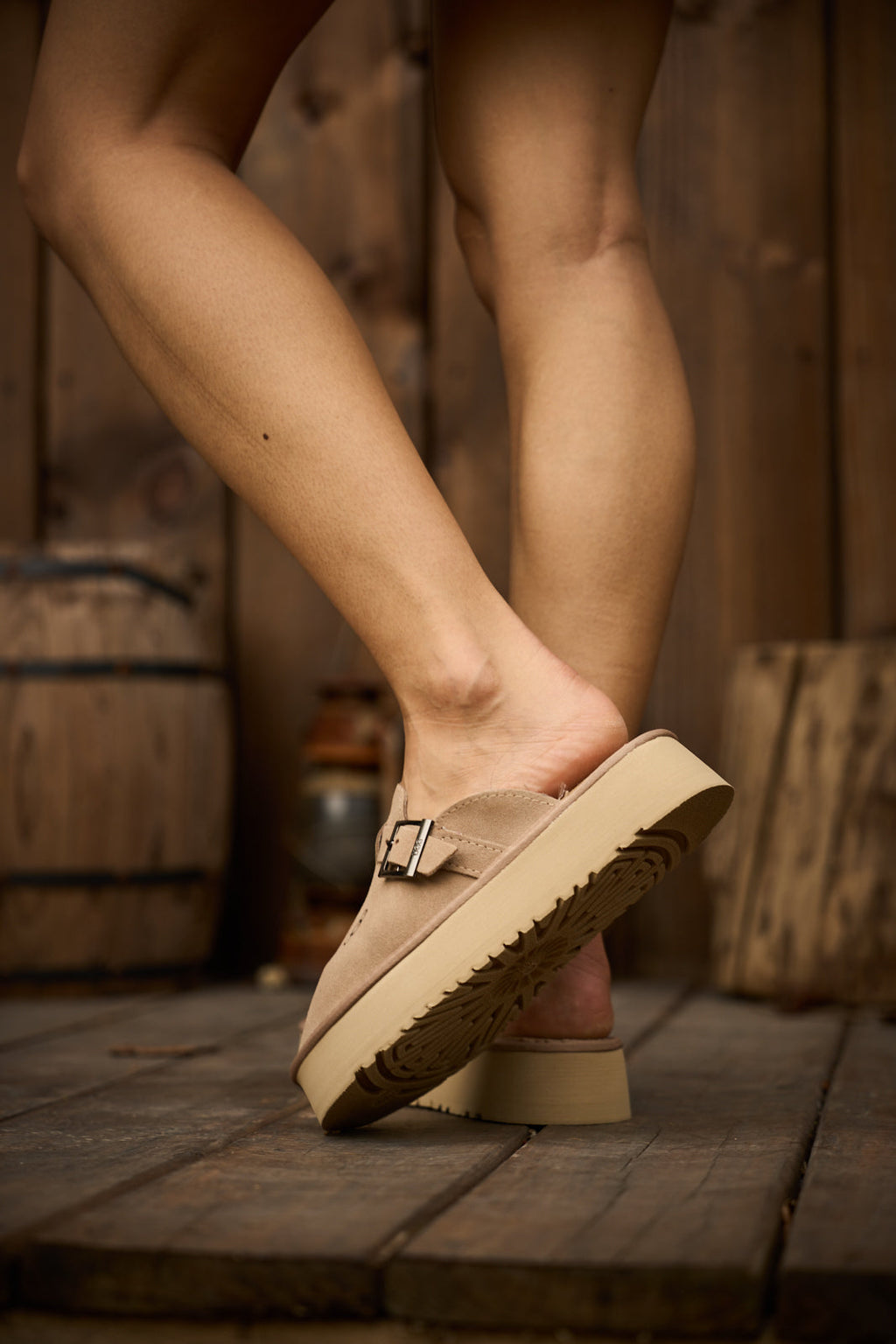 UGG Forever Iconic Platform Clog - Sand