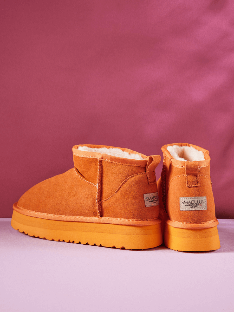 UGG Ultra Mini Platform Low Ankle Boot - Cheddar