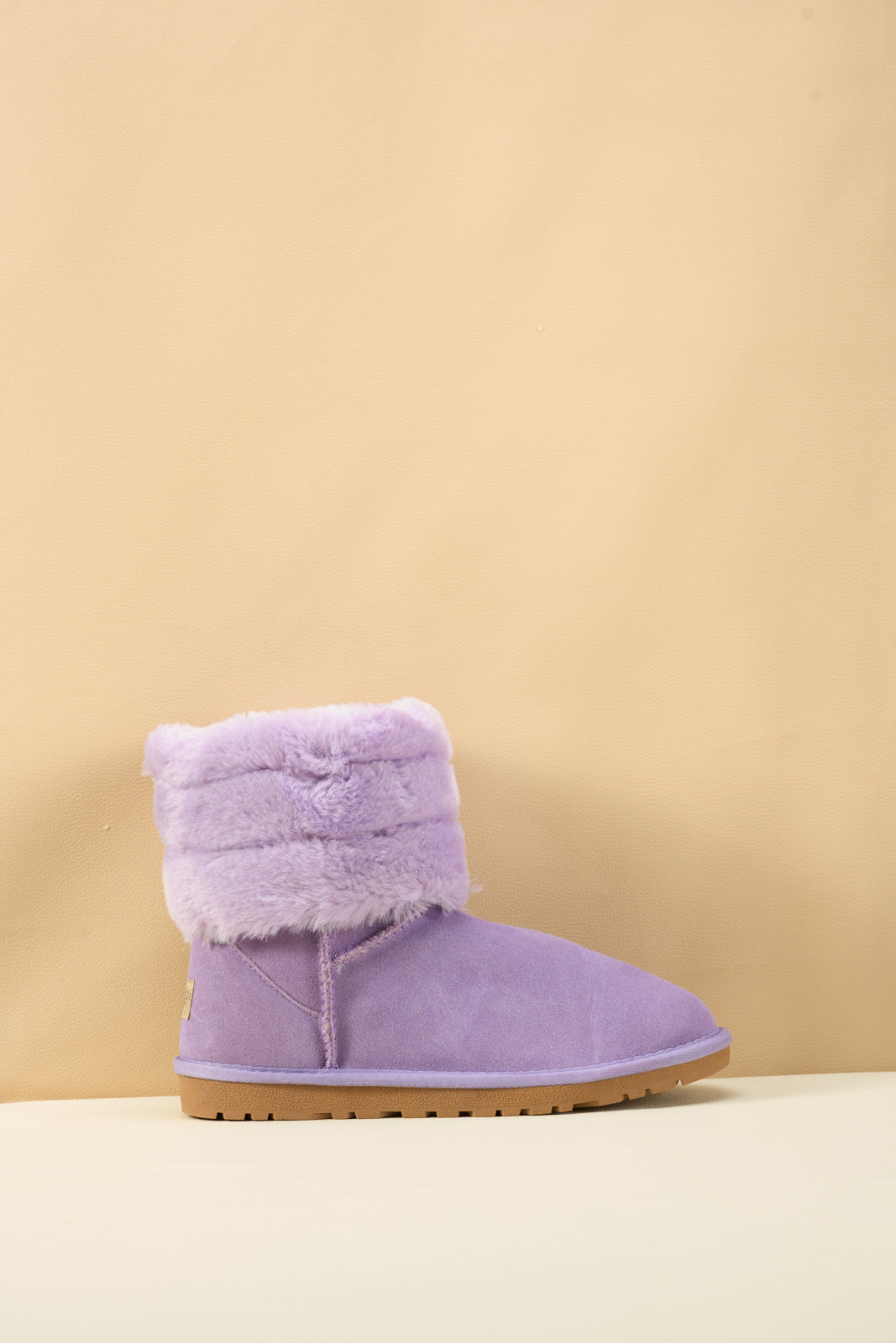 UGG Adelene Sherpa Woolen Boots - Lavender