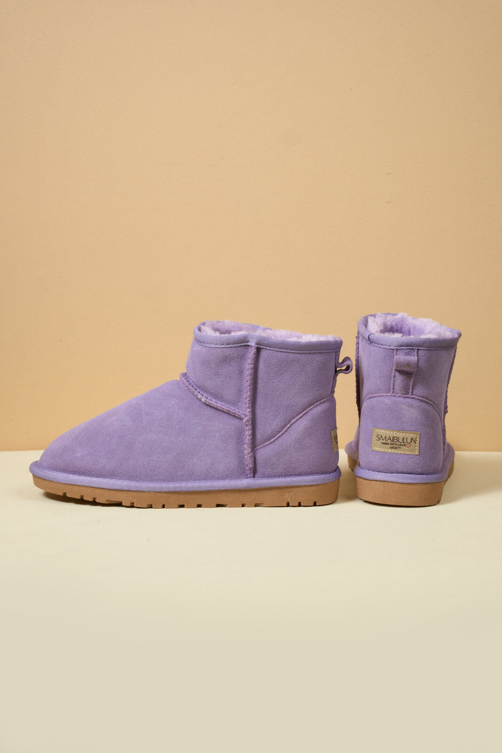 UGG Faux Fur-Lined Classic Short UGG Boots - Lavender