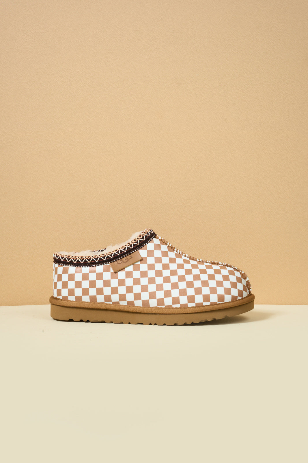 UGG Seasonal Cheers Plaid Bootie - Khaki