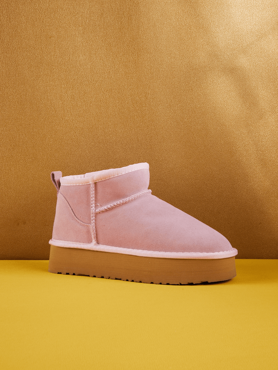UGG Ultra Mini Platform Low Ankle Boot - Pink