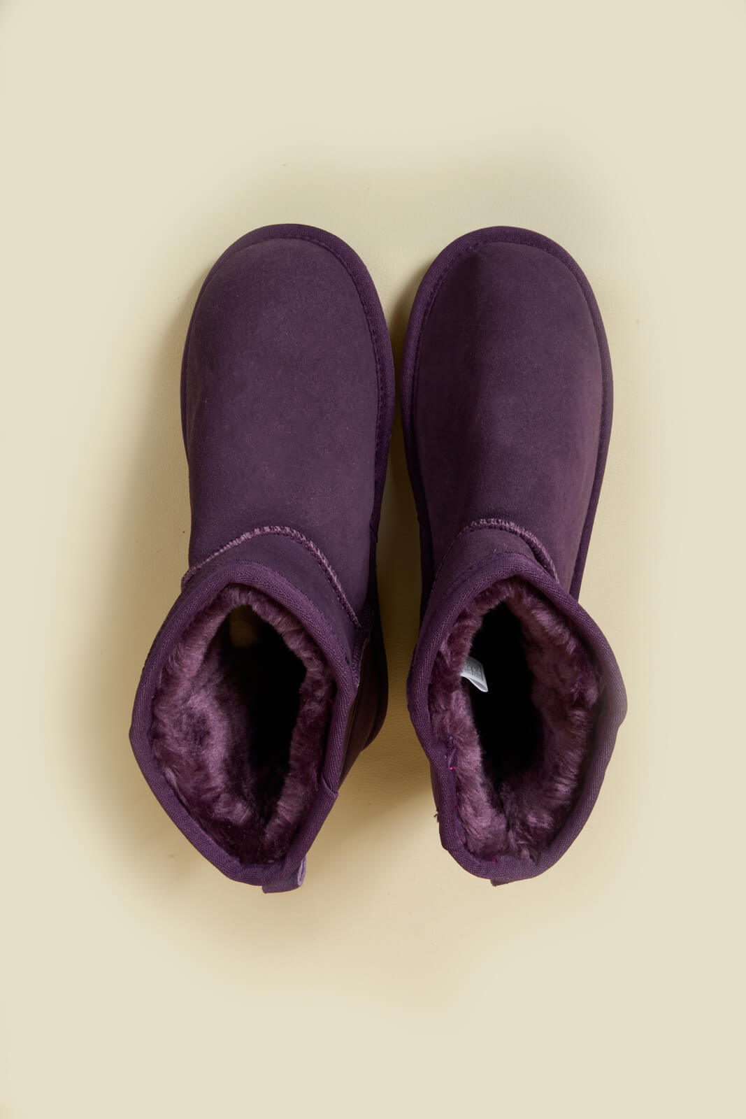 UGG Faux Fur-Lined Classic Short UGG Boots - Purple
