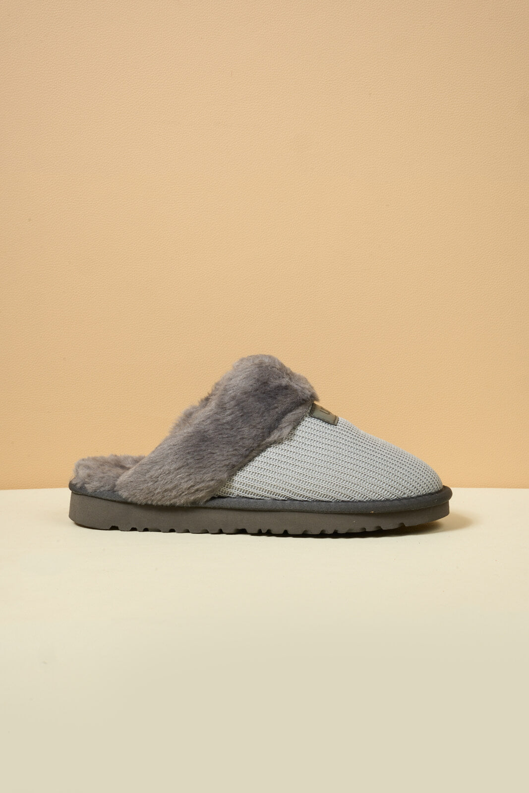 UGG Corduroy Knit Wool Blend Slipper - Grey