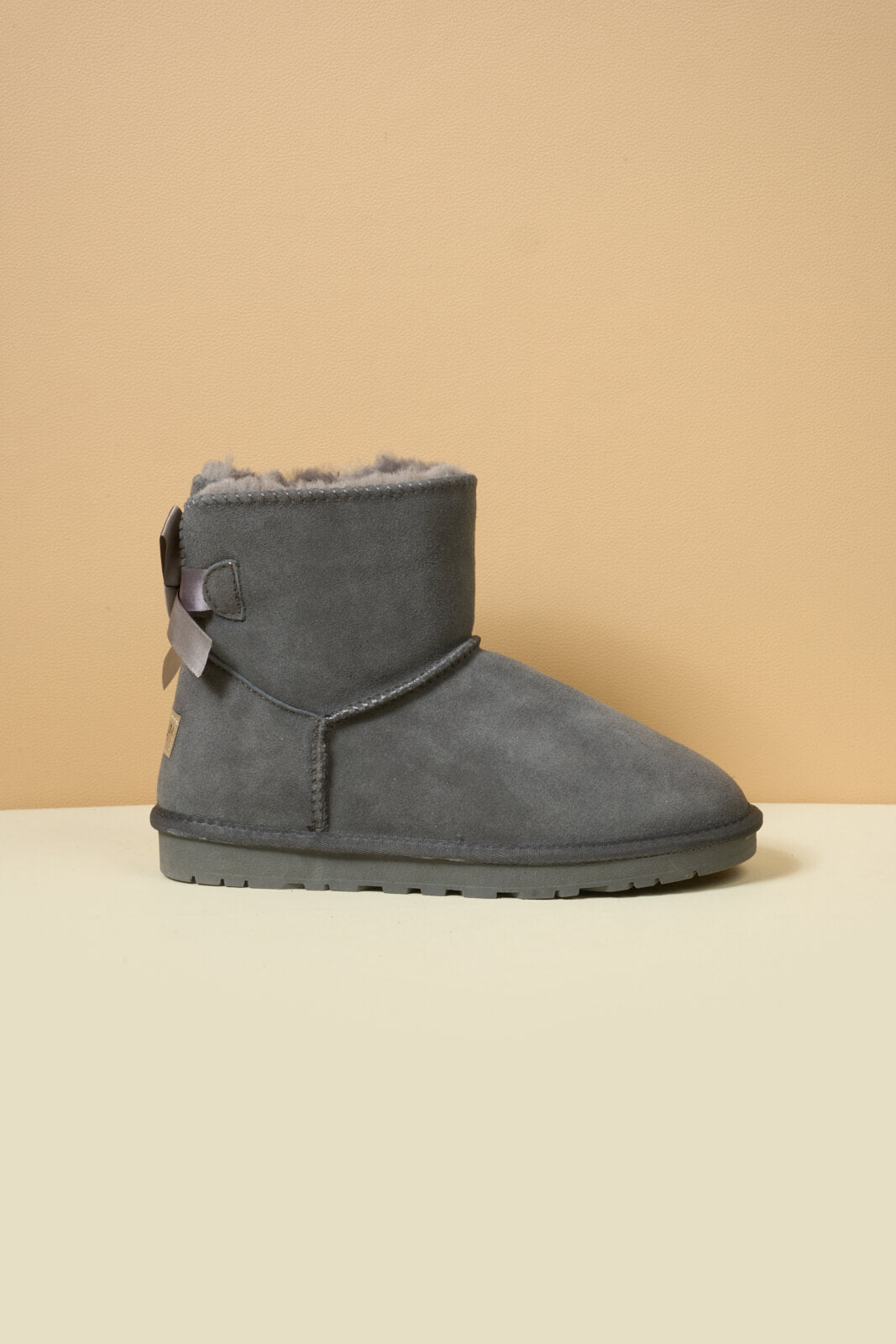 UGG Bailey Bow UGG Mini Boots - Grey