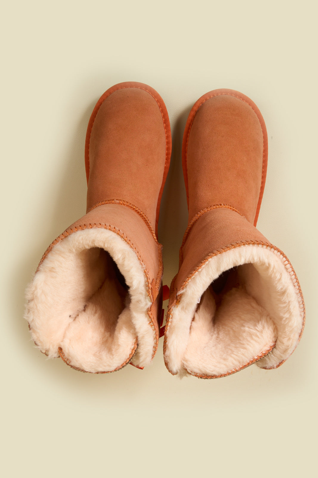 UGG Rhinestone Dual Bailey Bow Glam UGG Boots - Orange