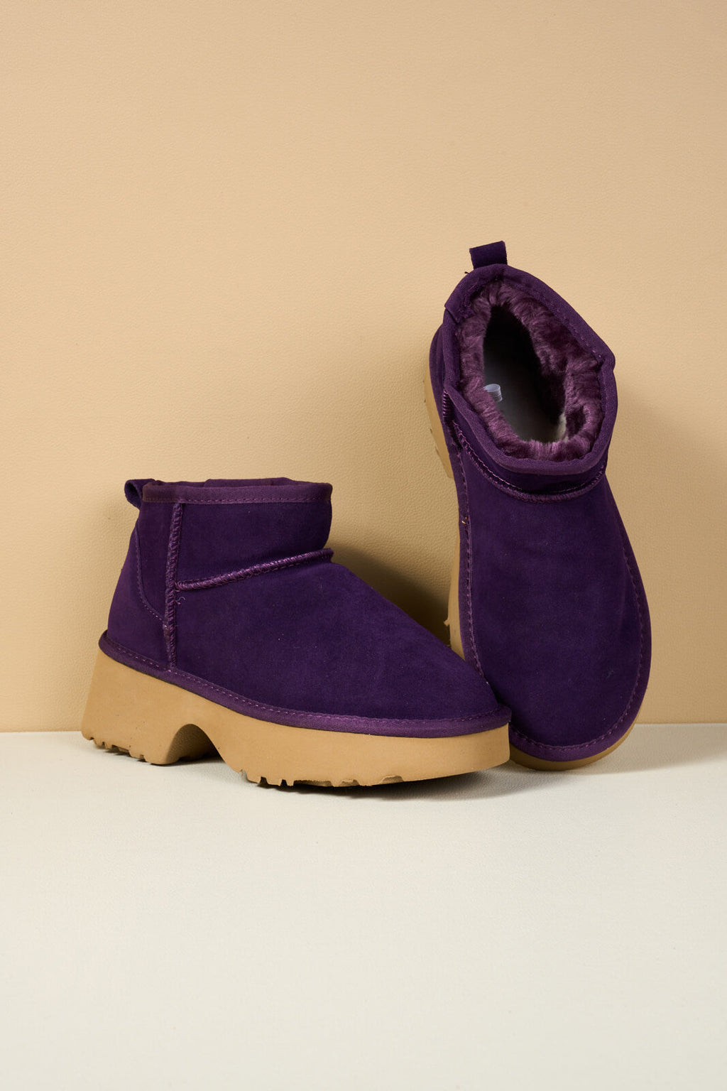 UGG Ultimate Platform Ankle Boots - Violet