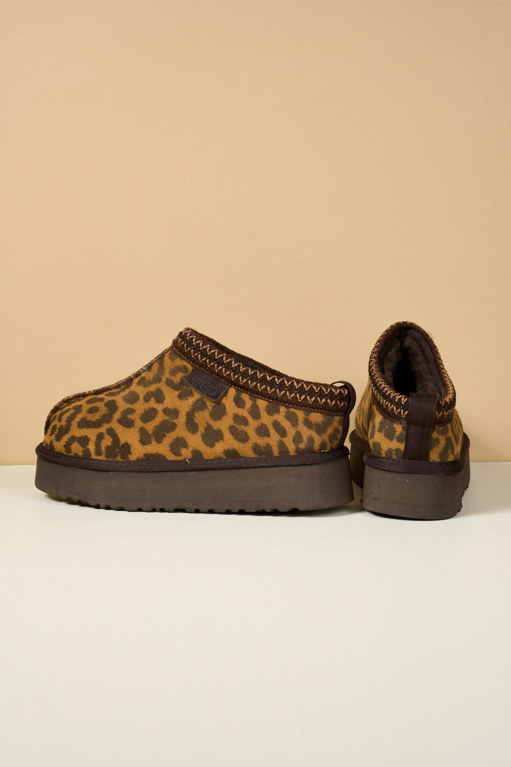 UGG Tassie X Tasman Platform Slipper Boot - Cheetah
