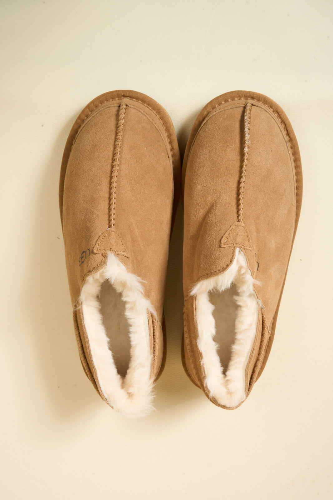 UGG Brisk Feels Wool Blend Slipper Boot - Chestnut
