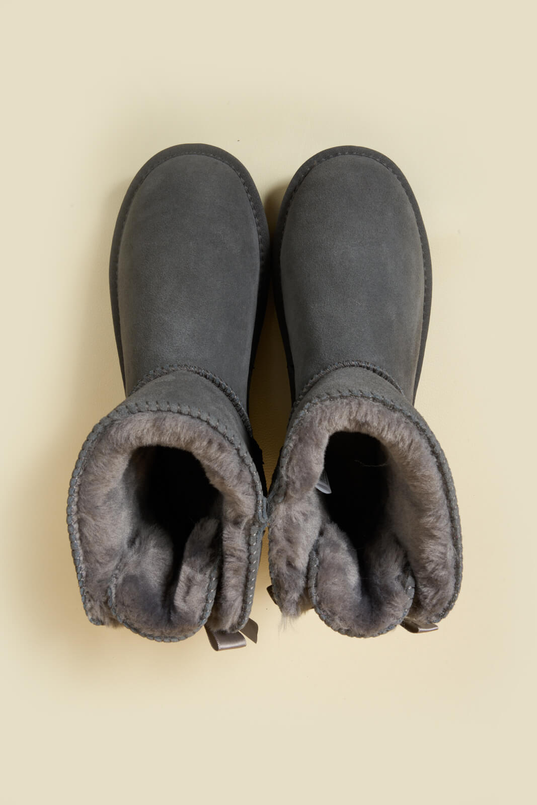 UGG Bailey Bow UGG Mini Boots - Grey