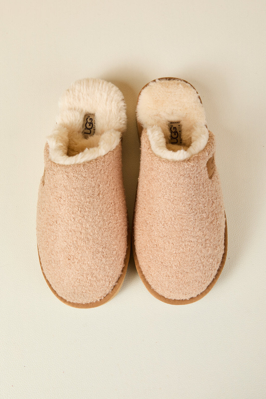 UGG Languorous Shepherd Blend Wool Slipper - Beige