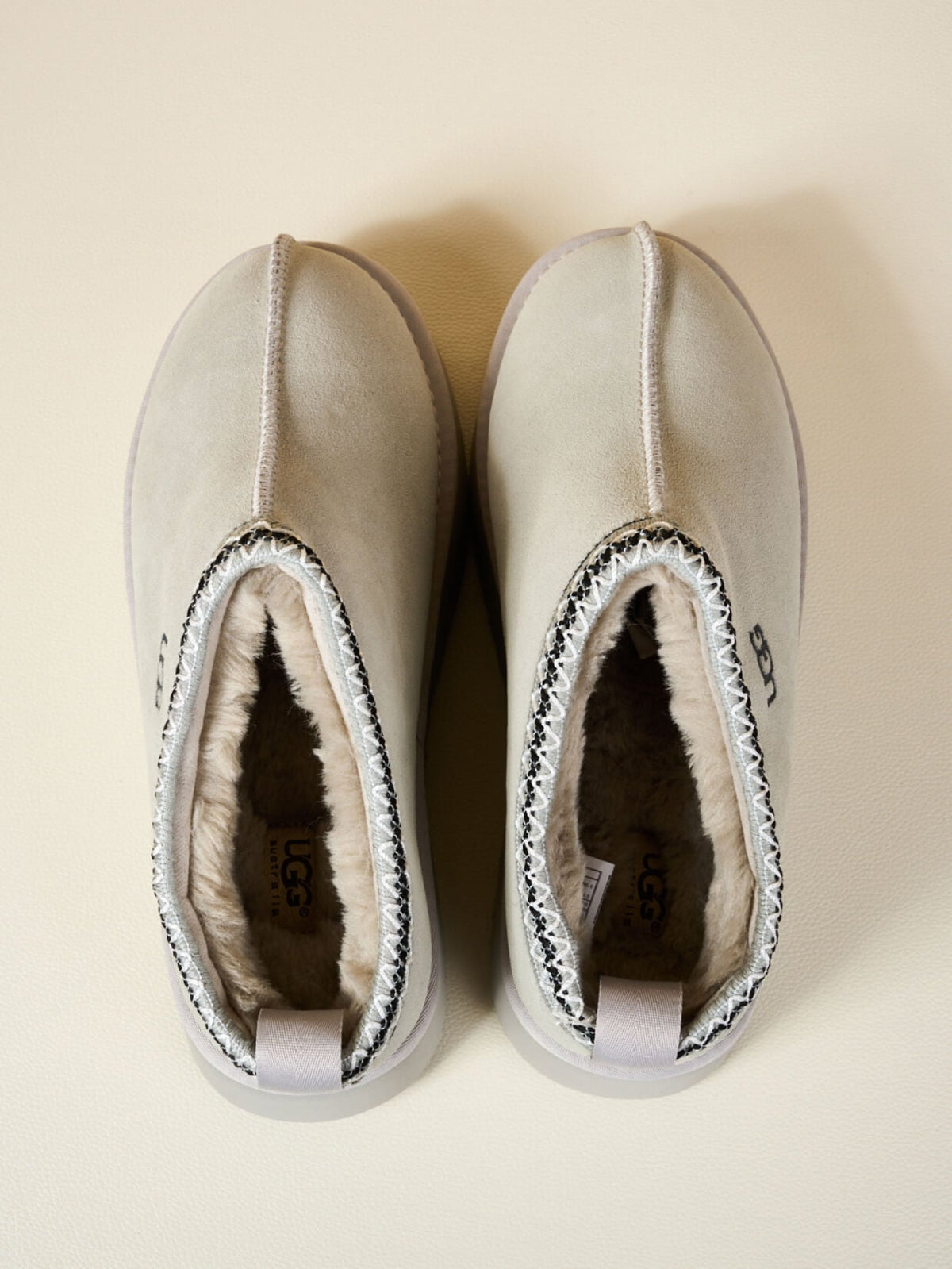 UGG Tassie X Tasman Platform Slipper Boot - Pale
