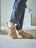 UGG Lyla Suede Slingback Scuff Slipper - Sand