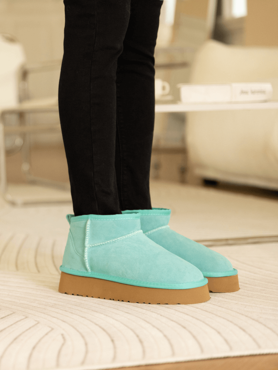UGG Ultra Mini Platform Low Ankle Boot - Turquoise