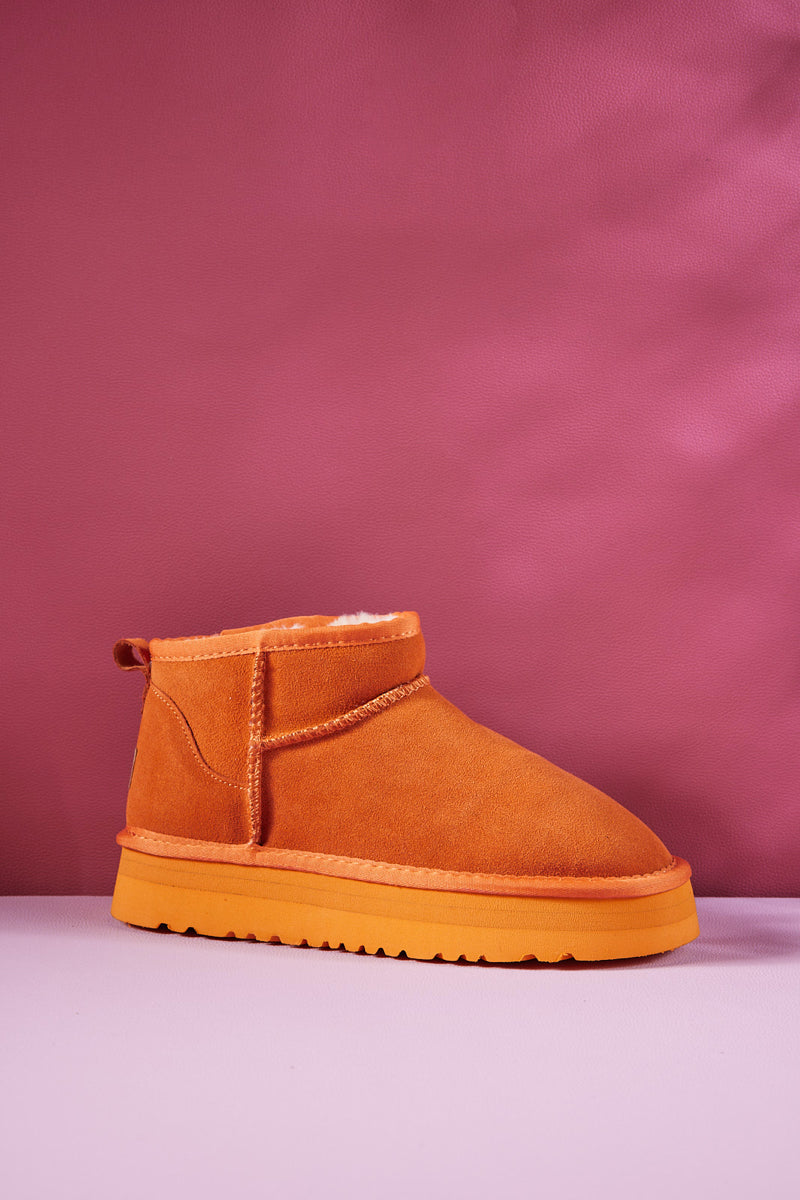 UGG Ultra Mini Platform Low Ankle Boot - Orange