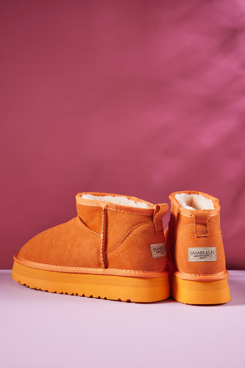 UGG Ultra Mini Platform Low Ankle Boot - Orange