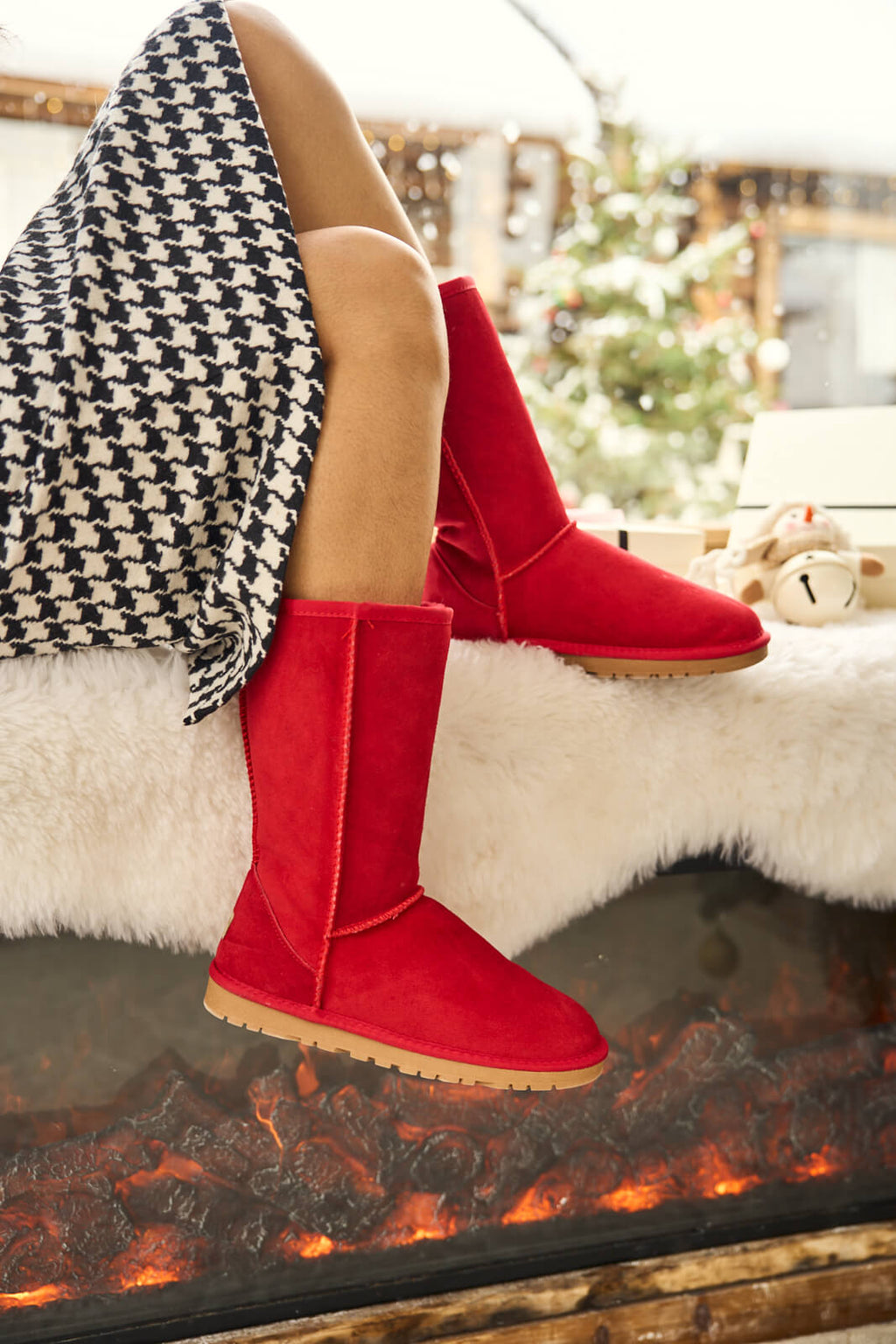 UGG Classic Suede Mid-Length boots - Candy