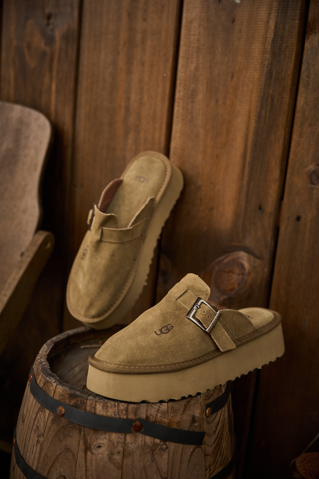 UGG Forever Iconic Platform Clog - Olive