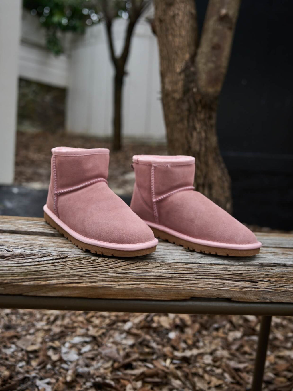 UGG Faux Fur-Lined Classic Short UGG Boots - Pink