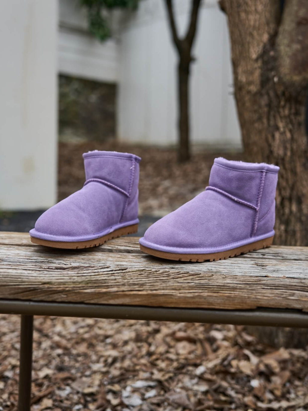 UGG Faux Fur-Lined Classic Short UGG Boots - Lavender