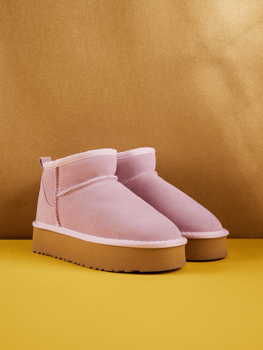 UGG Ultra Mini Platform Low Ankle Boot - Pink