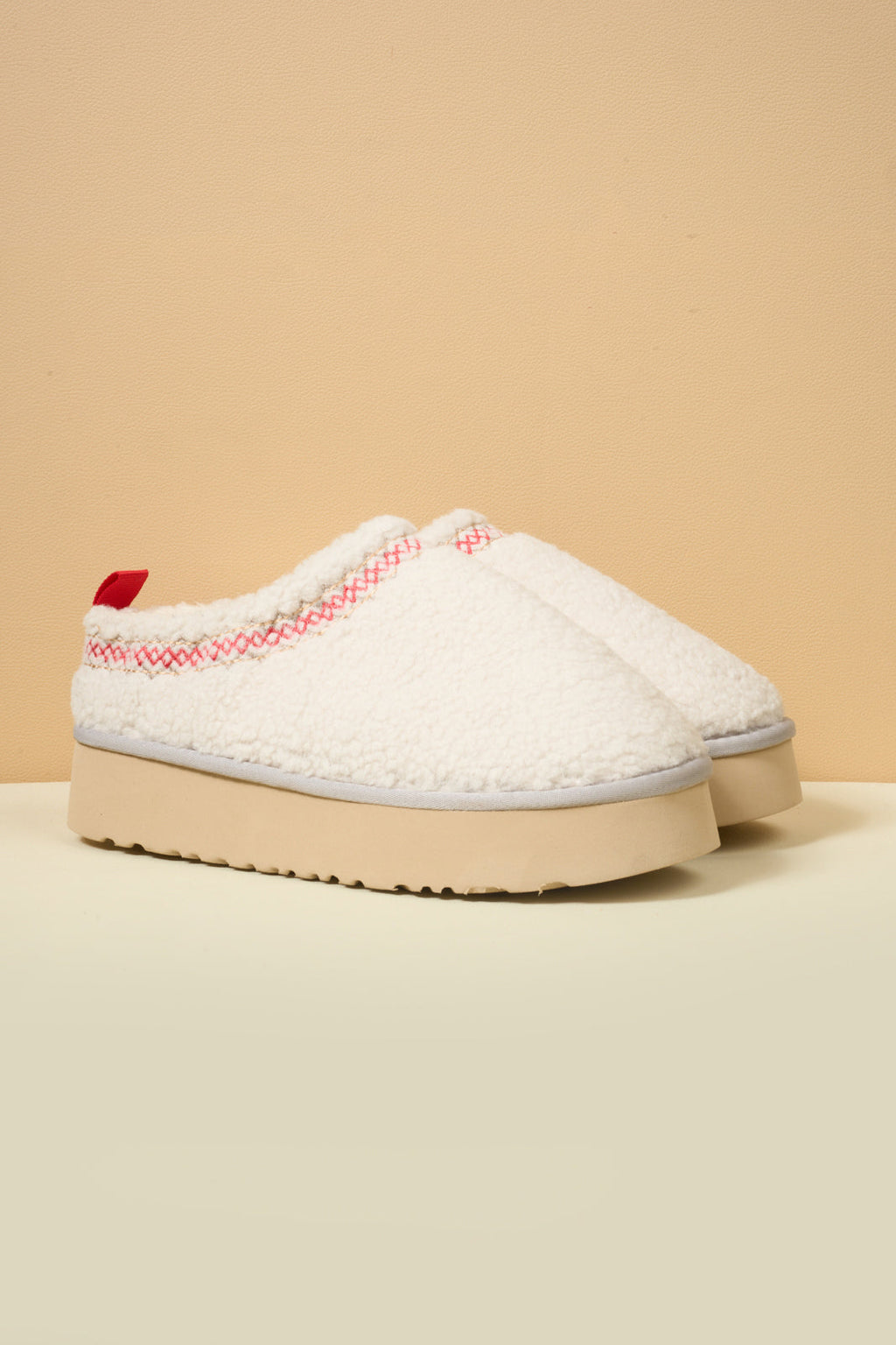 UGG Shepherd Tasman Platform Bootie - White