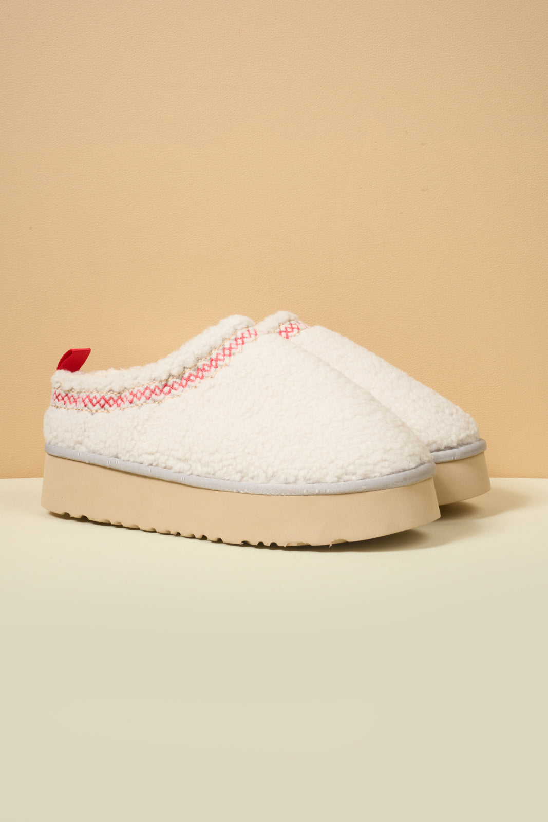 UGG Shepherd Tasman Platform Bootie - White