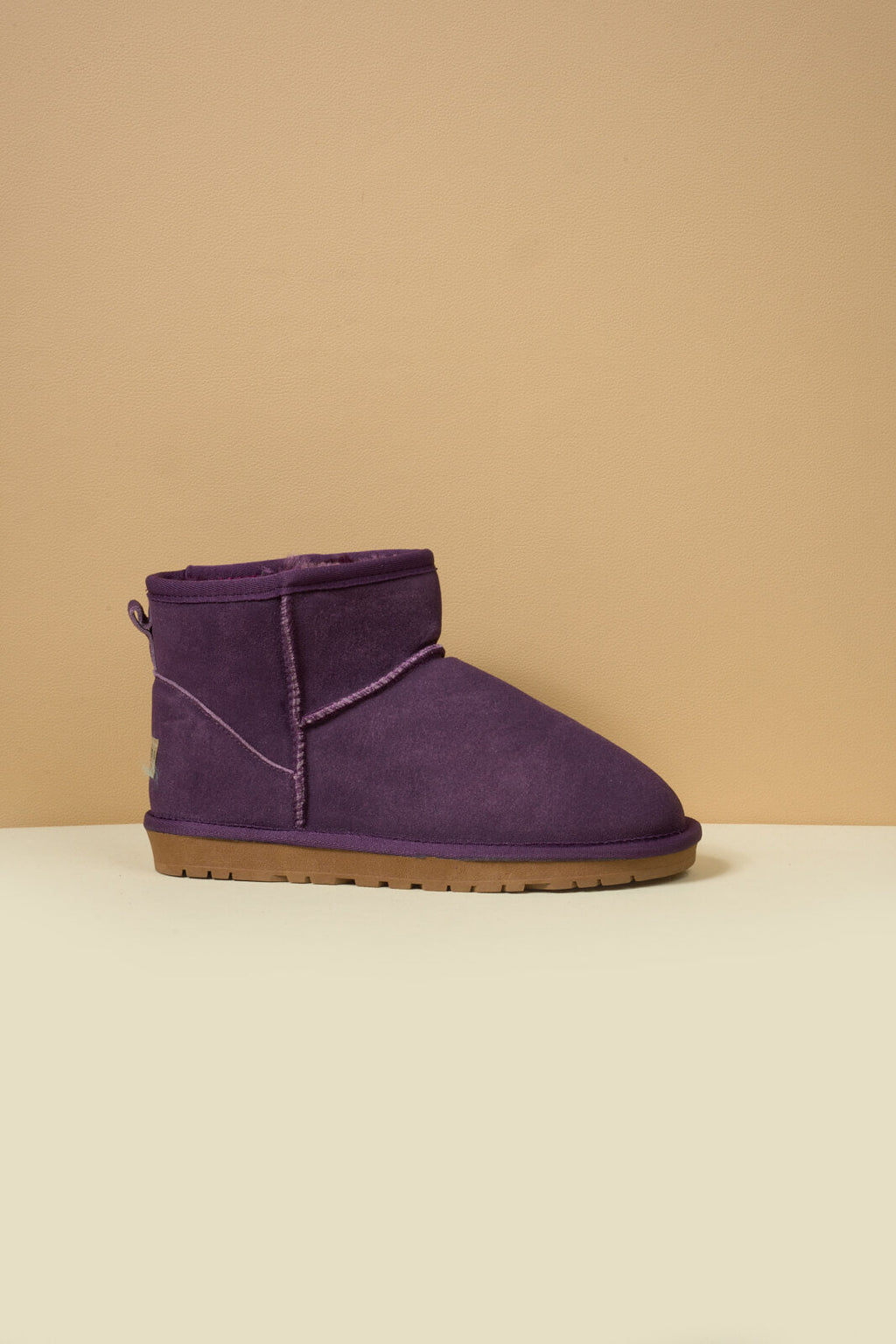 UGG Faux Fur-Lined Classic Short UGG Boots - Purple