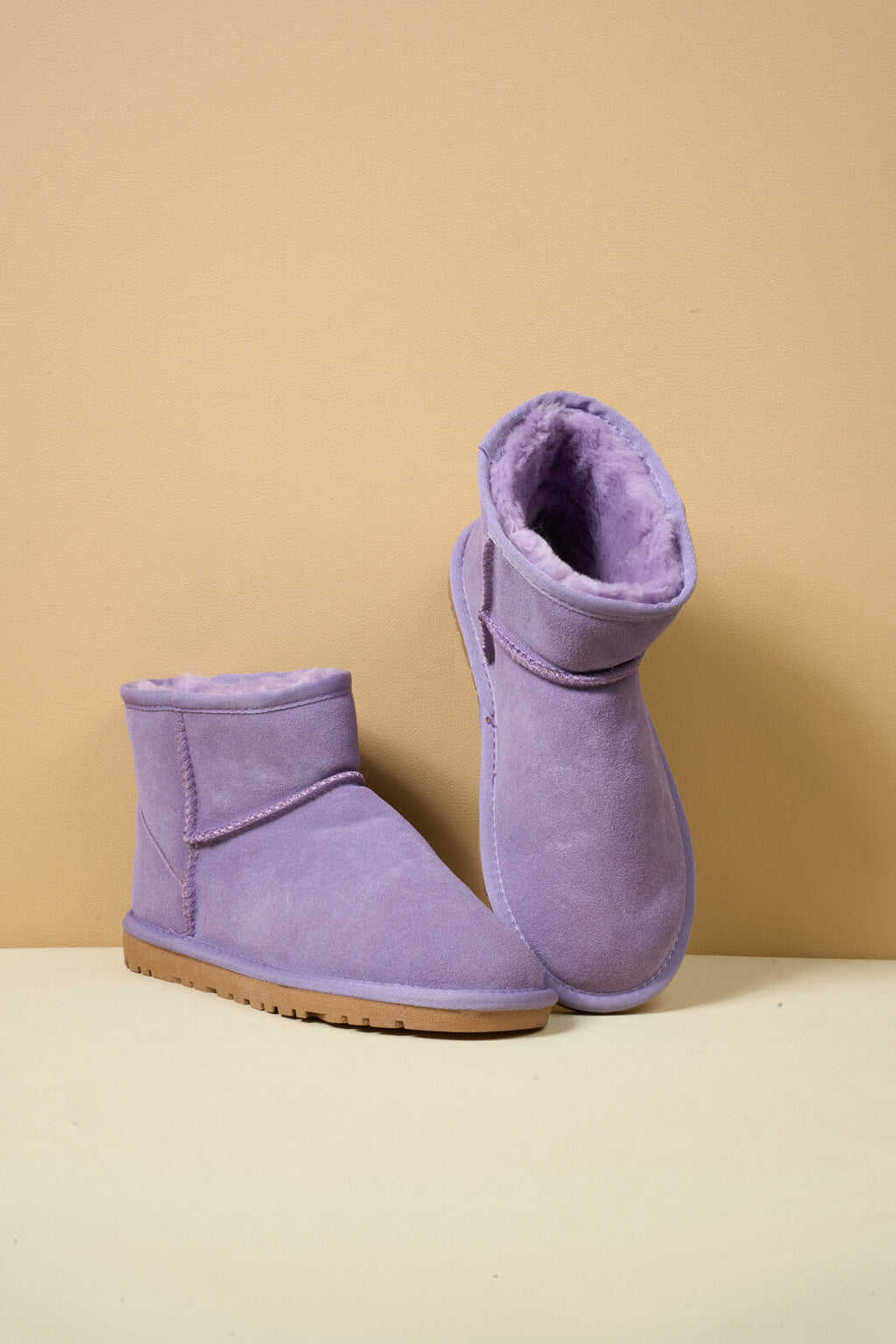UGG Faux Fur-Lined Classic Short UGG Boots - Lavender