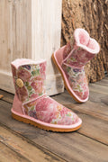 UGG Faux Fur-Lined Side Button Shearling Boot