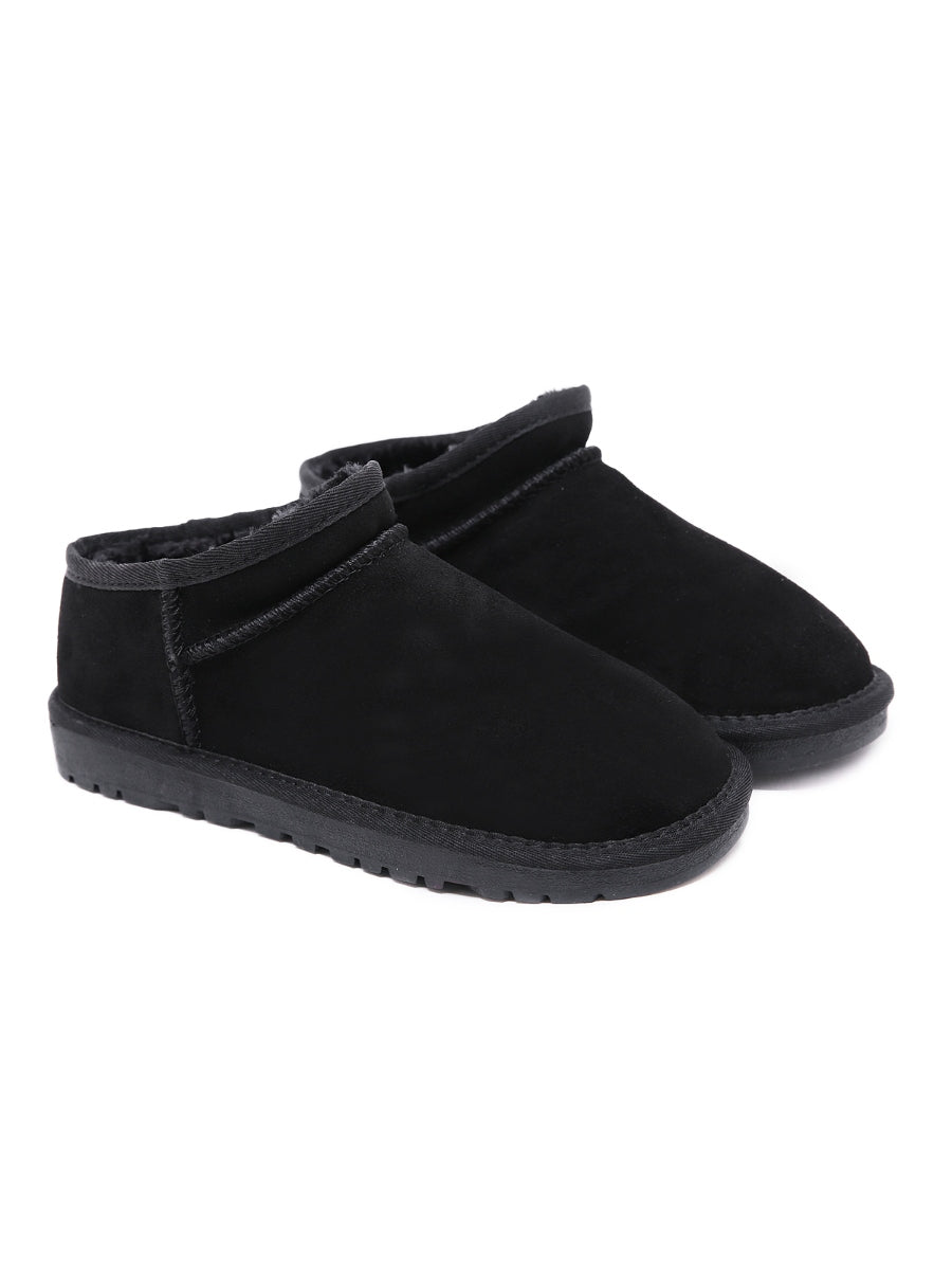 UGG Faux Fur-Lined Tasman Low Ankle Boots