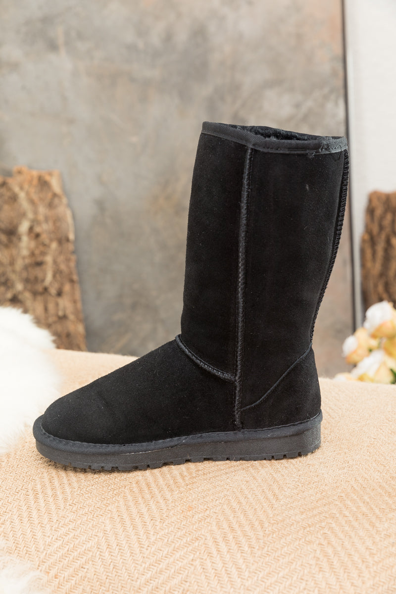 UGG Classic Suede Mid-Length boots - Black
