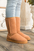 UGG Classic Suede Mid-Length boots - Chestnut