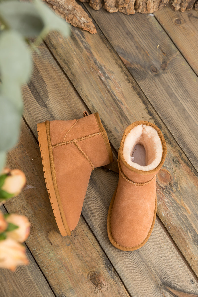 UGG Faux-Fur-Lined Classic UGG Short Boots