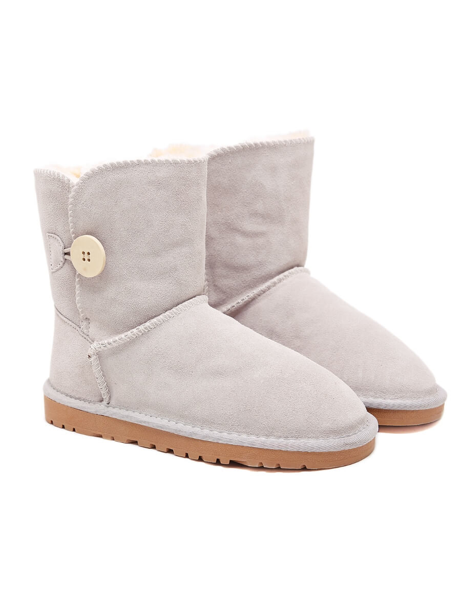 UGG Faux Fur-Lined Classic Side Button boots