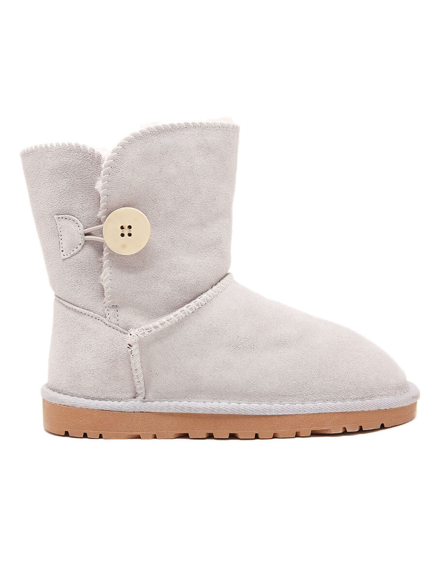 UGG Faux Fur-Lined Classic Side Button boots