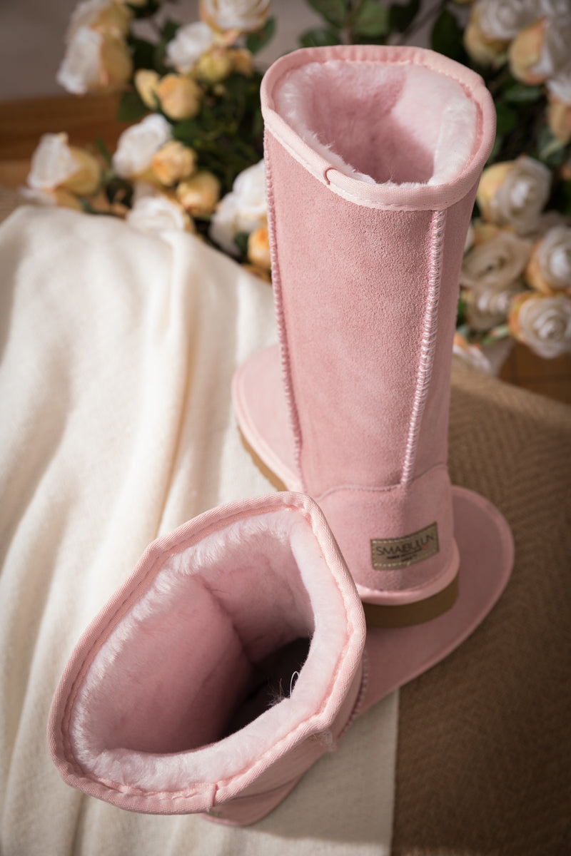 UGG Classic Suede Mid-Length boots - Pink