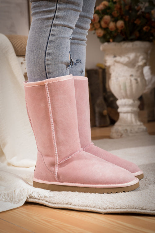 UGG Classic Suede Mid-Length boots - Pink