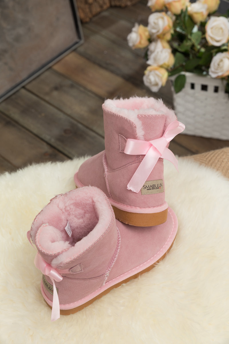 UGG Bailey Bow UGG Mini Boots - Pink