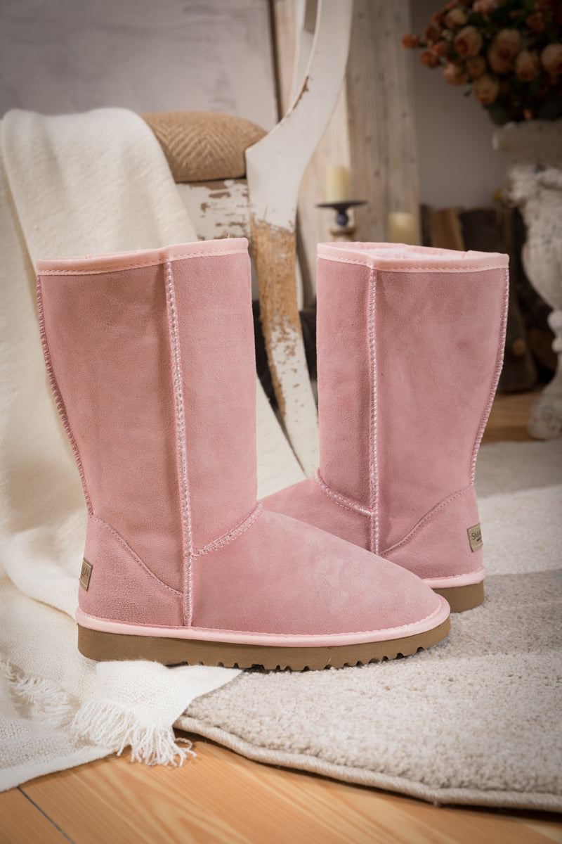 UGG Classic Suede Mid-Length boots - Pink