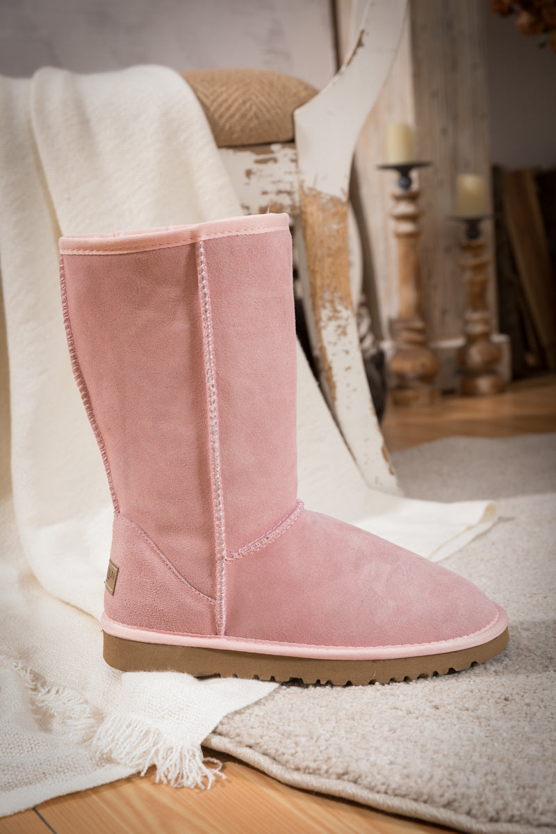 UGG Classic Suede Mid-Length boots - Pink