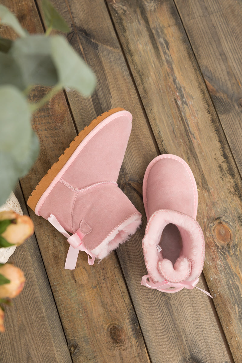 UGG Bailey Bow UGG Mini Boots - Pink