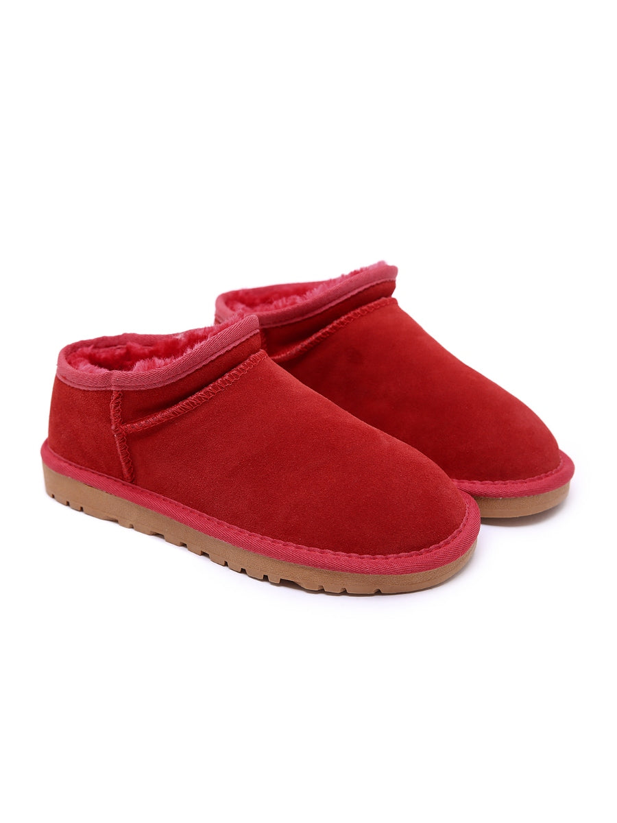 UGG Faux Fur-Lined Tasman Low Ankle Boots