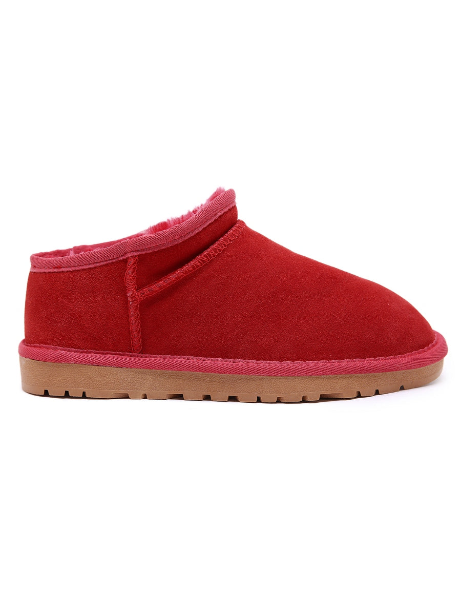 UGG Faux Fur-Lined Tasman Low Ankle Boots