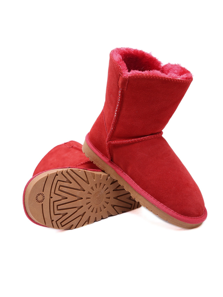 UGG Faux Fur-Lined Classic Side Button boots