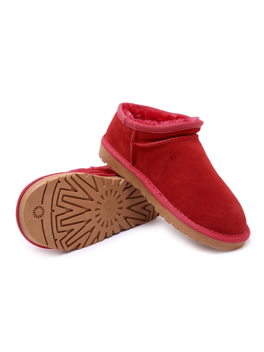 UGG Faux Fur-Lined Tasman Low Ankle Boots