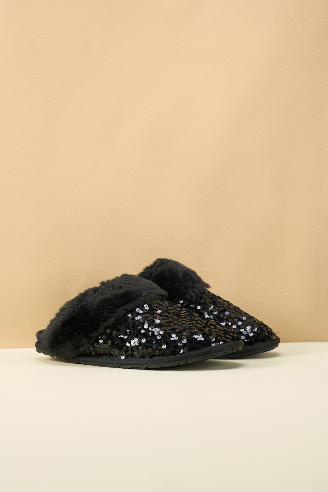 UGG Cozy Day Glam Sequins Slipper - Black